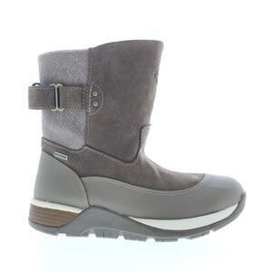 Original Muck Womens Apres II Leather Mid Gray Boots (NWT)